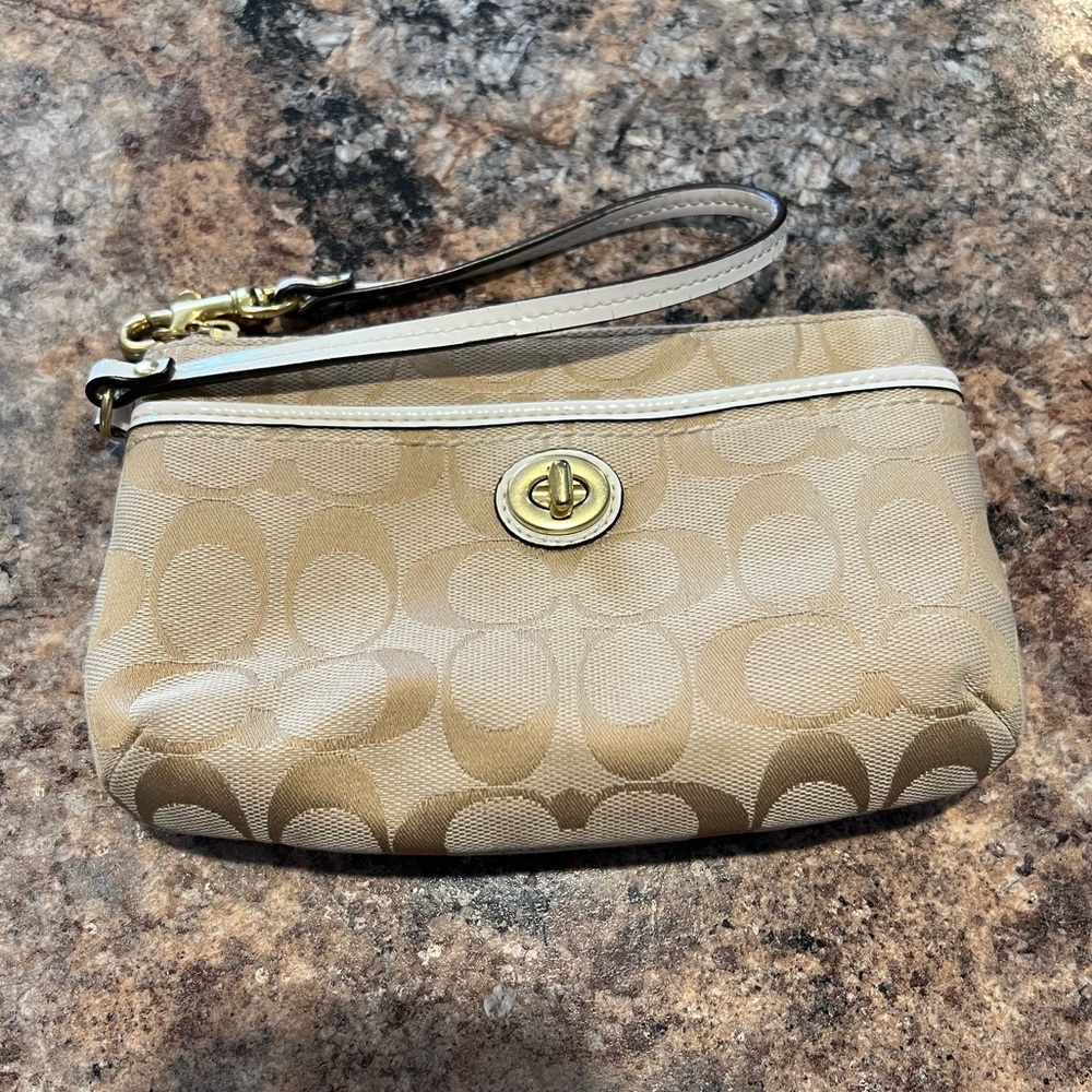 Coach wristlet